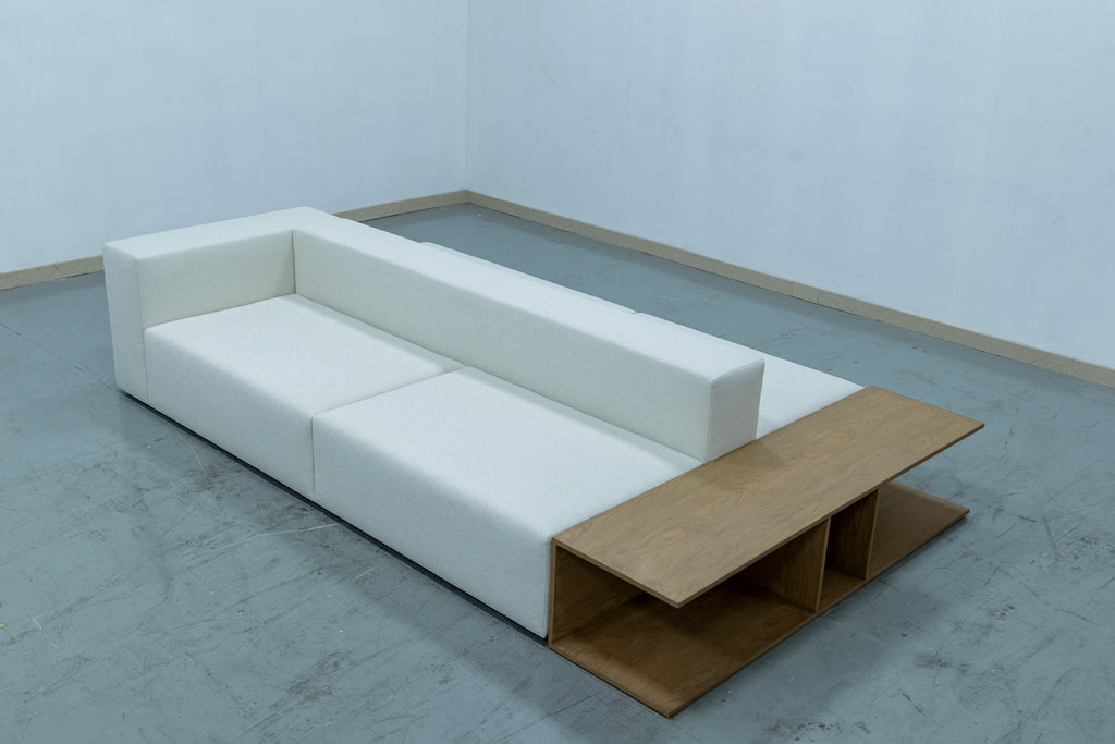 Duo Comfort Shelf Sofa Side view