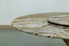 Eden Marble Lazy Susan Dining Table Detailed Top Texture View 3