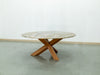 Eden Marble Lazy Susan Dining Table Perspective View 5