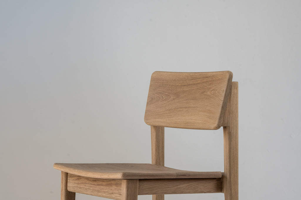 Eira Oak Bar Chair Detailed Texture View 3