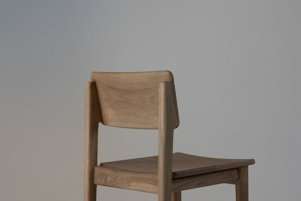 Eira Oak Bar Chair Detailed Texture View 5