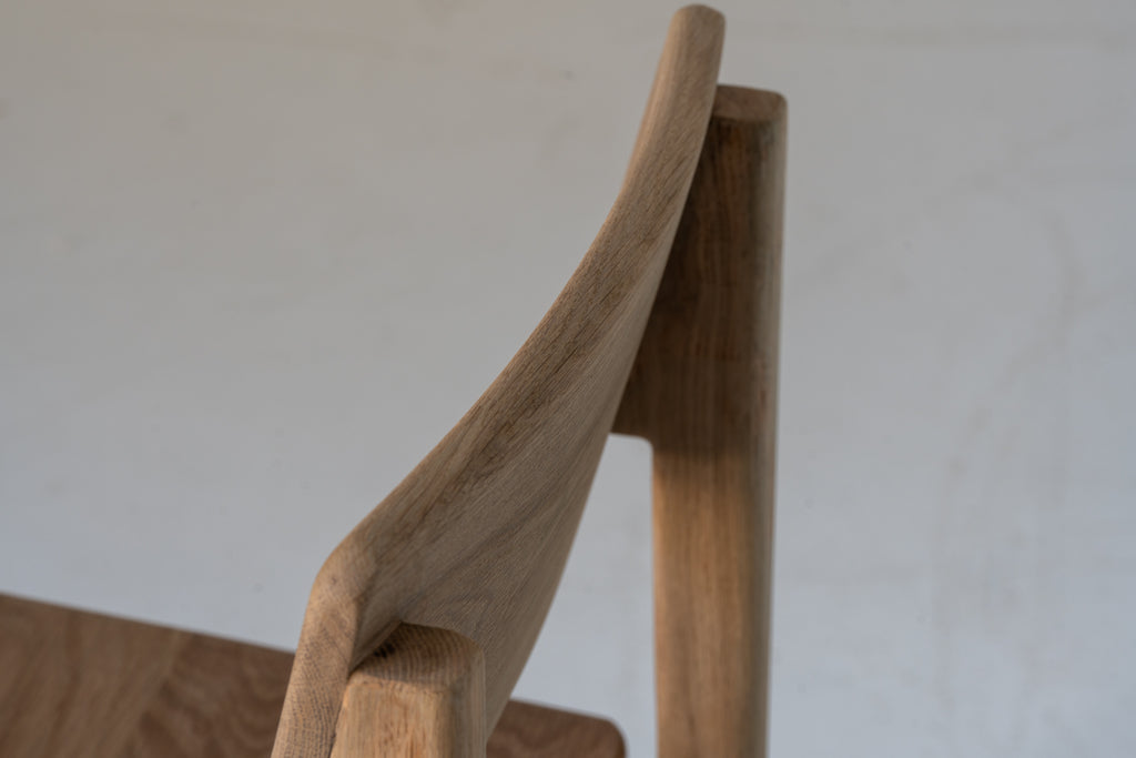 Eira Oak Bar Chair Detailed Texture View 7