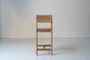 Eira Oak Bar Chair Front View 1