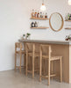Eira Oak Bar Chair Indoor View 2