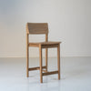 Eira Oak Bar Chair Perspective View 1