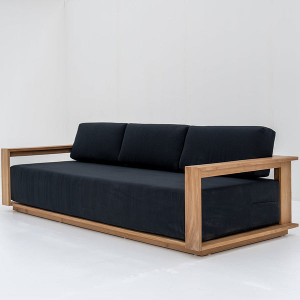 Elegant Teak 3 Seater
