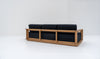 Elegant Teak 3 Seater Back view