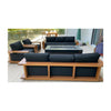 Elegant Teak 3 Seater Customer Home