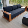 Elegant Teak 3 Seater Customer Home