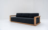 Elegant Teak 3 Seater Side view