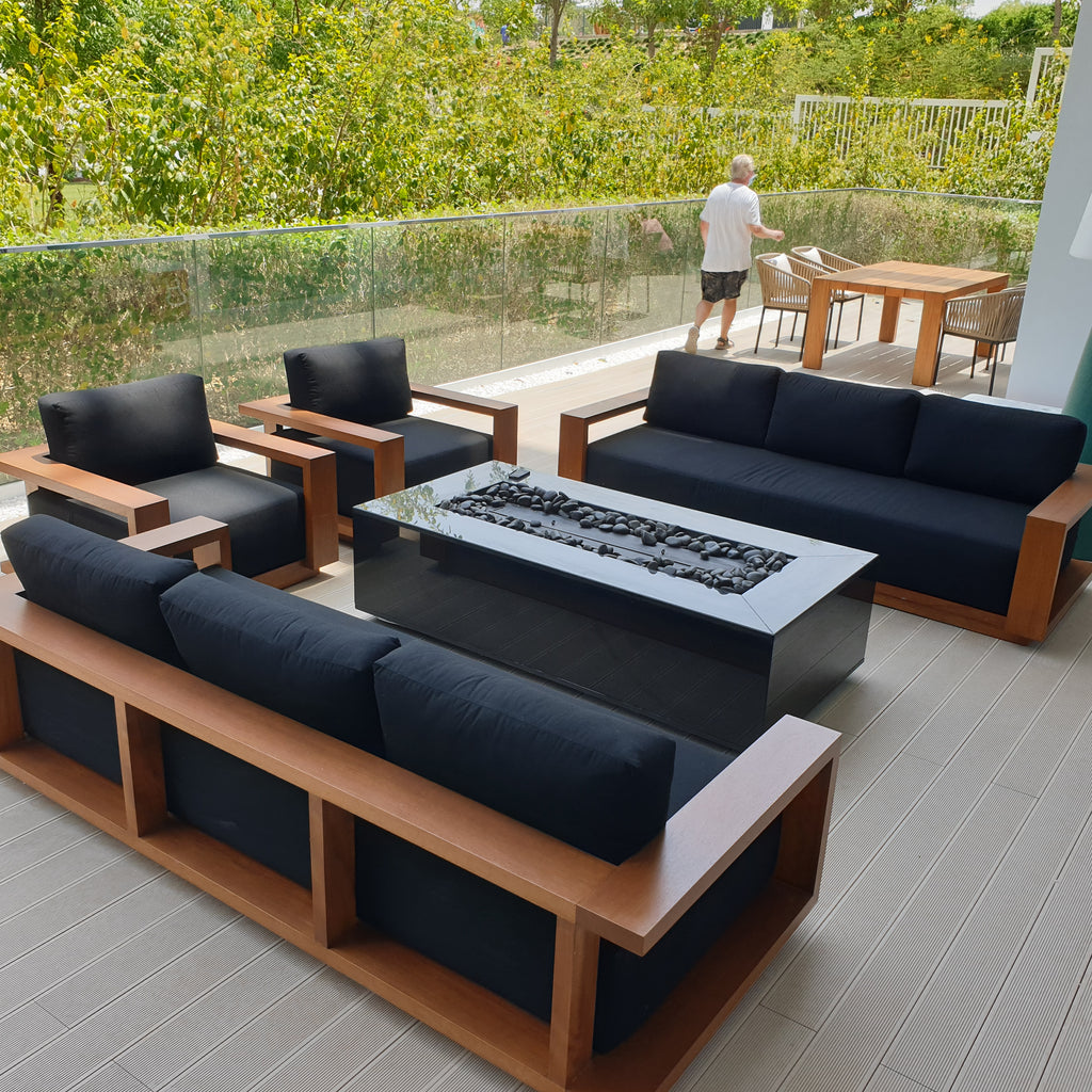 Elegant Teak Single Seater Customer Home