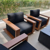 Elegant Teak Single Seater Customer Home