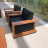 Elegant Teak Single Seater Customer Home