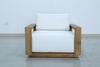 Elegant Teak Single Seater Front view