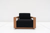 Elegant Teak Single Seater Front view