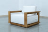 Elegant Teak Single Seater Side view