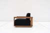 Elegant Teak Single Seater Side view