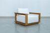 Elegant Teak Single Seater Side view