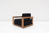 Elegant Teak Single Seater Side view