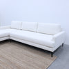 Elizabeth Velvet Sofa Side view