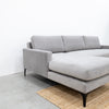 Elizabeth Velvet Sofa Side view