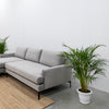 Elizabeth Velvet Sofa Side view