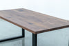 Elizabeth Walnut Dining Table Detailed Top Texture View 4
