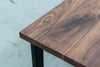 Elizabeth Walnut Dining Table Detailed Top Texture View 5