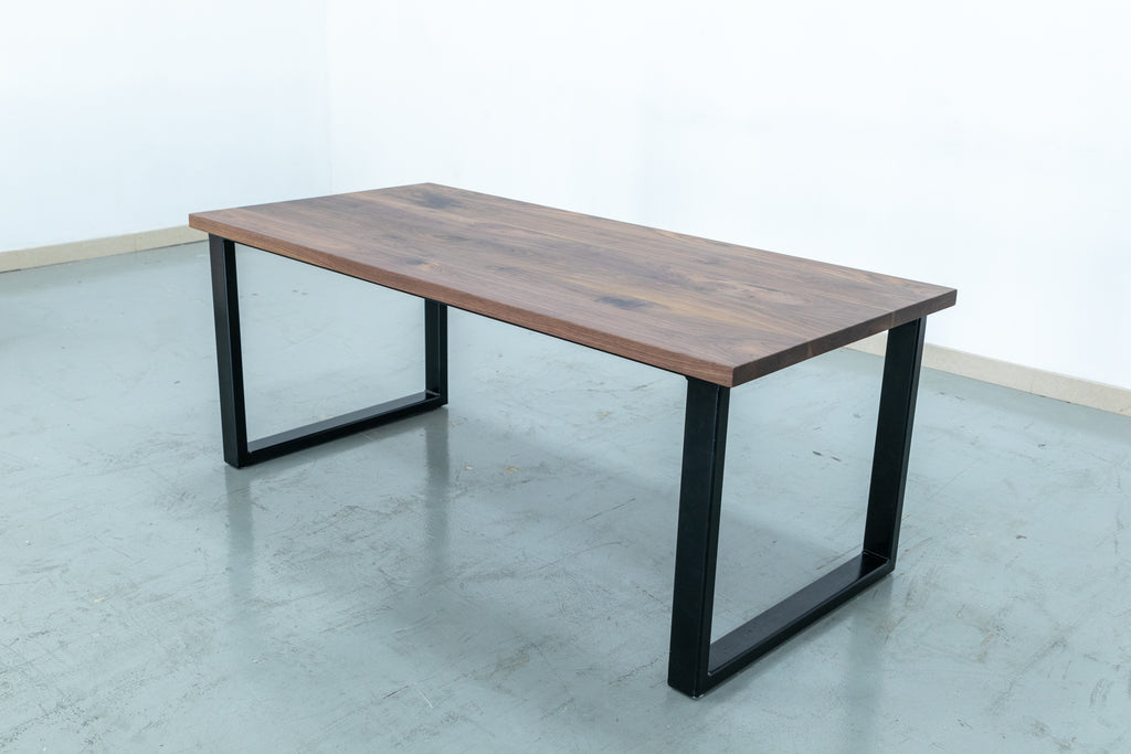Elizabeth Walnut Dining Table Perspective View 3
