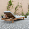 Elysian Teak Sun Lounger
