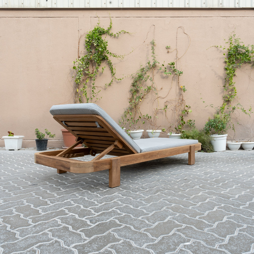 Elysian Teak Sun Lounger