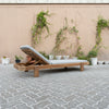 Elysian Teak Sun Lounger