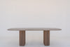Emperador Marble Dining Table Front View 3