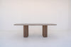 Emperador Marble Dining Table Front View 5