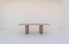 Emperador Marble Dining Table Front View 6