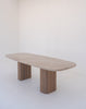 Emperador Marble Dining Table Perspective View 2