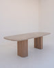 Emperador Marble Dining Table Perspective View 4
