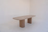 Emperador Marble Dining Table Perspective View 5