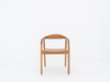 Fern Teak Dining Chair Front view