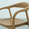Fern Teak Dining Chair Side view 7