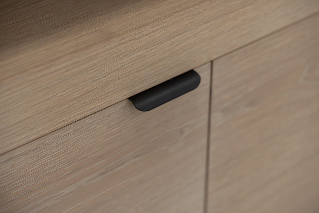 Fjord Oak Sideboard Detailed Texture Perspective View 2