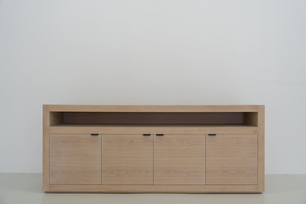 Fjord Oak Sideboard Front Perspective View 1