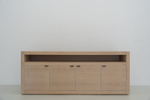 Fjord Oak Sideboard Front Perspective View 1