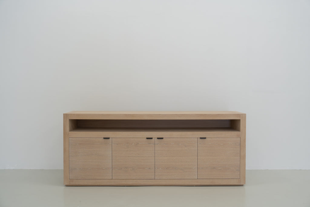 Fjord Oak Sideboard Front Perspective View 2
