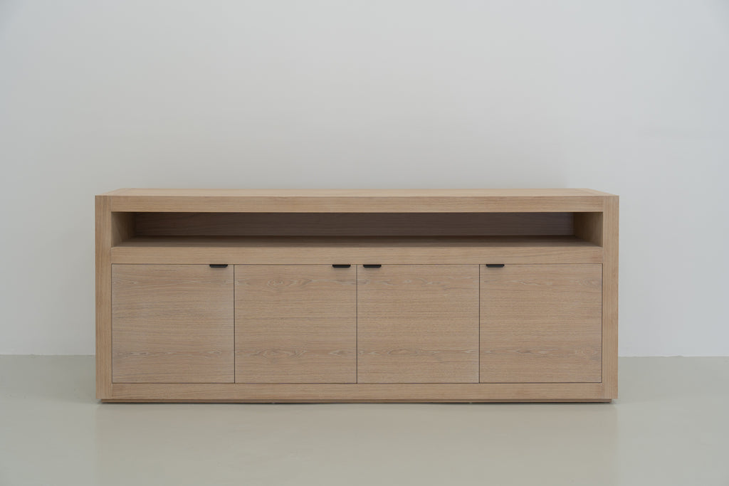 Fjord Oak Sideboard Front Perspective View 4