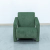 Flora Velvet Chair Front view