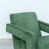 Flora Velvet Chair Side view 3