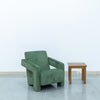 Flora Velvet Chair Side view 5