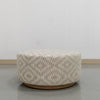 Freya Round Ottoman Front View 1