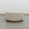 Freya Round Ottoman Front View 3